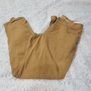 MENS 30 X 30 Carhartt Tan WORK Pants Classic Straight-Leg Relaxed.fot